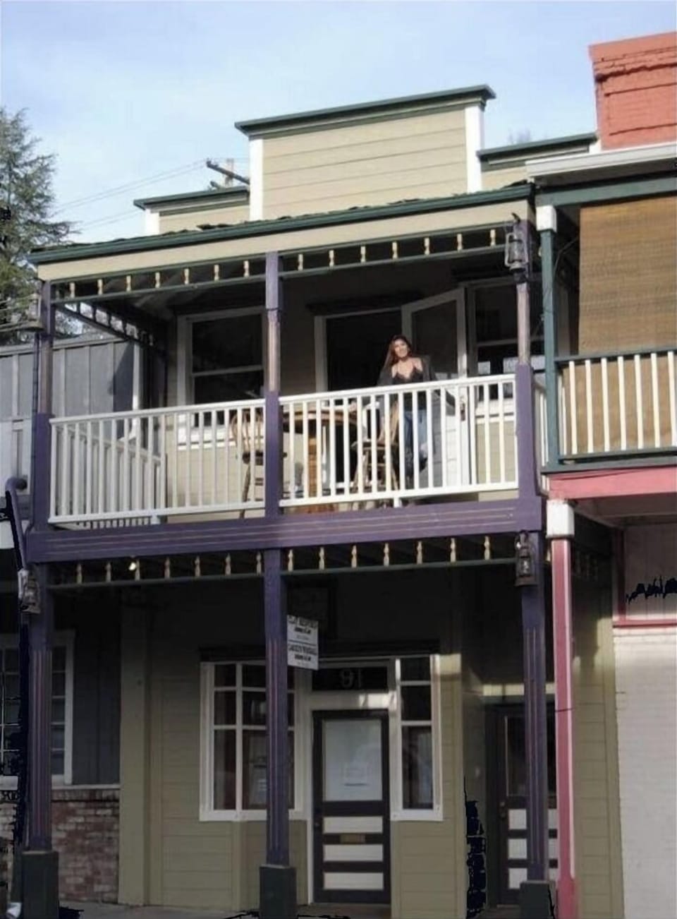 Private balcony