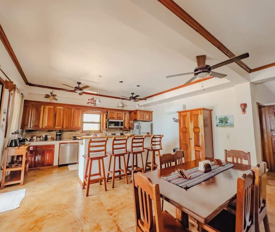 Seating in dining area