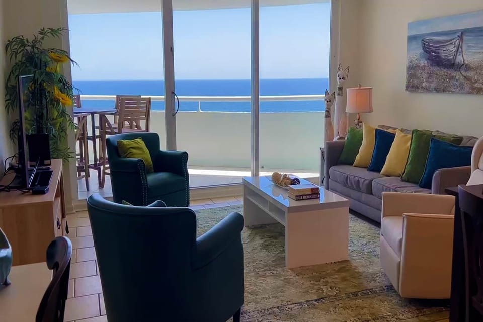 Perdido Sun Resort Unit 1012 Living Room with a View
