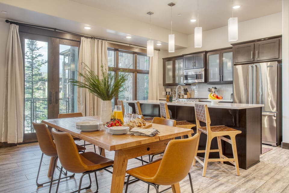 Fully-equipped kitchen.