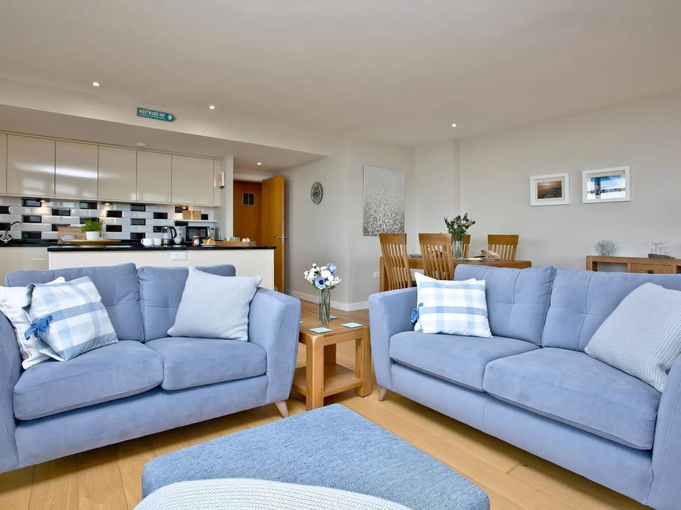 Open plan living space | Pebbles, Westward Ho!