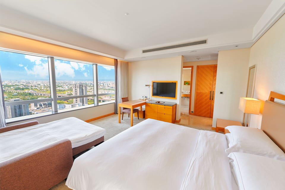 Family Room City View with Sofa Bed | View from room