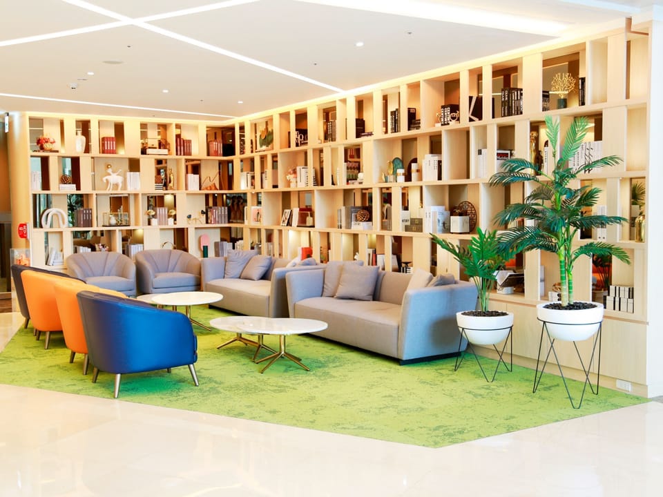 Lobby sitting area