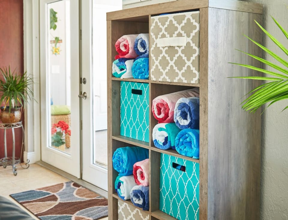 Beach towels included for your perfect day by the pool!