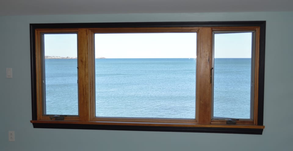 Master Bedroom with a view!  The sunrises are amazing!