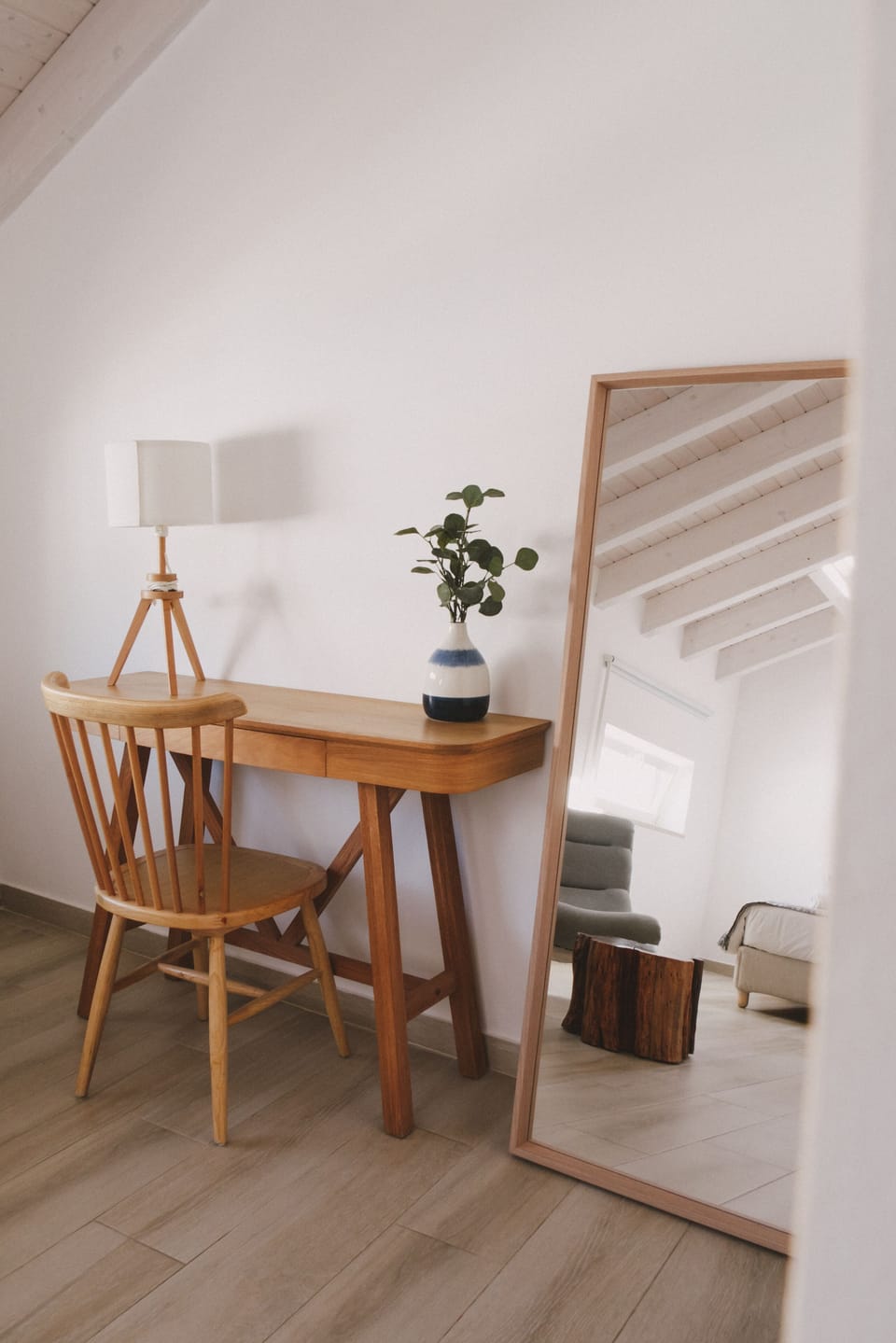Suite | Individually decorated, individually furnished, desk, laptop workspace