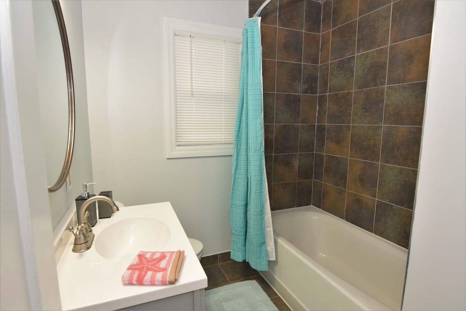 Bathroom 2 - Shower with Bathtub