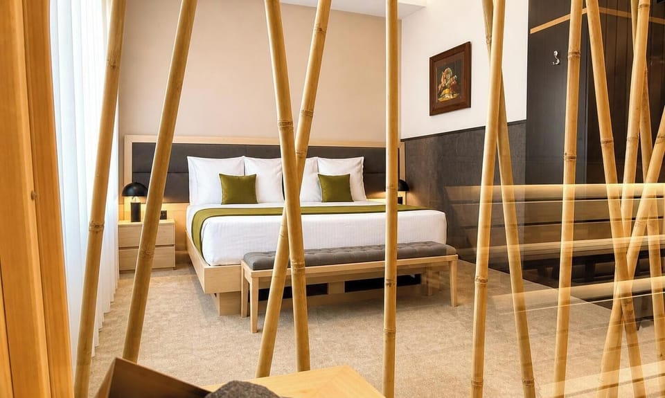 Standard Apartment, 1 Bedroom, Sauna, Courtyard View | Egyptian cotton sheets, premium bedding, minibar, in-room safe