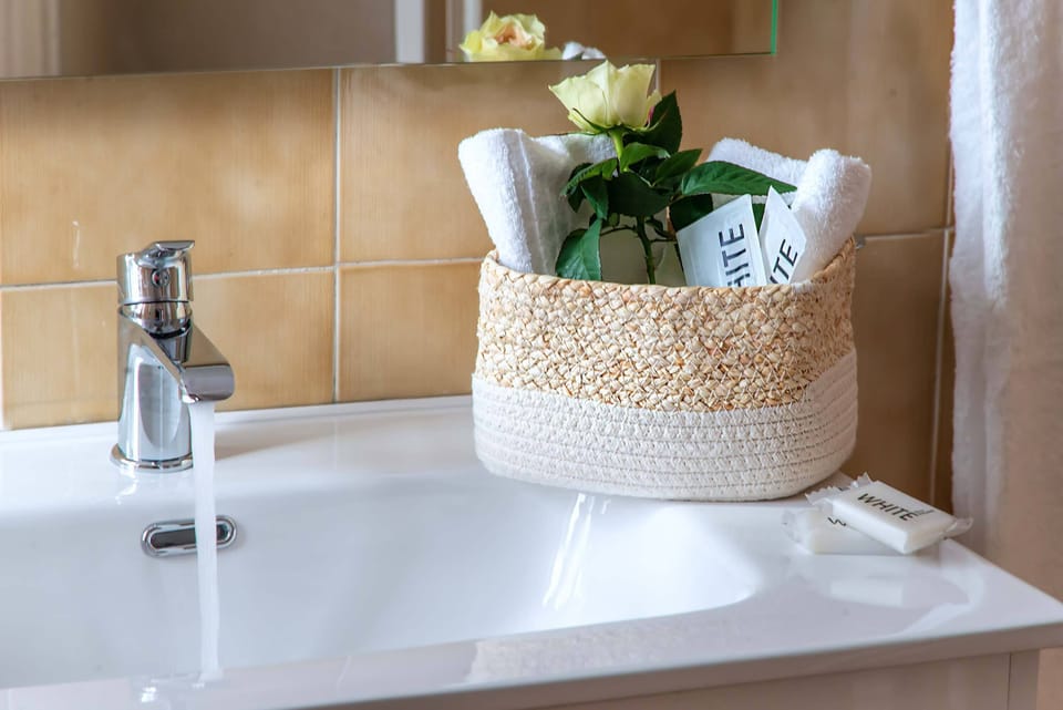 Superior Double Room, Balcony | Bathroom amenities | Free toiletries, hair dryer, bidet, towels
