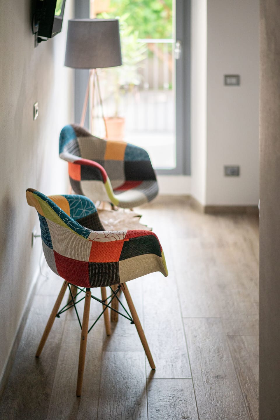 Double or Twin Room, Balcony (Blu) | Individually decorated, individually furnished, soundproofing, free WiFi