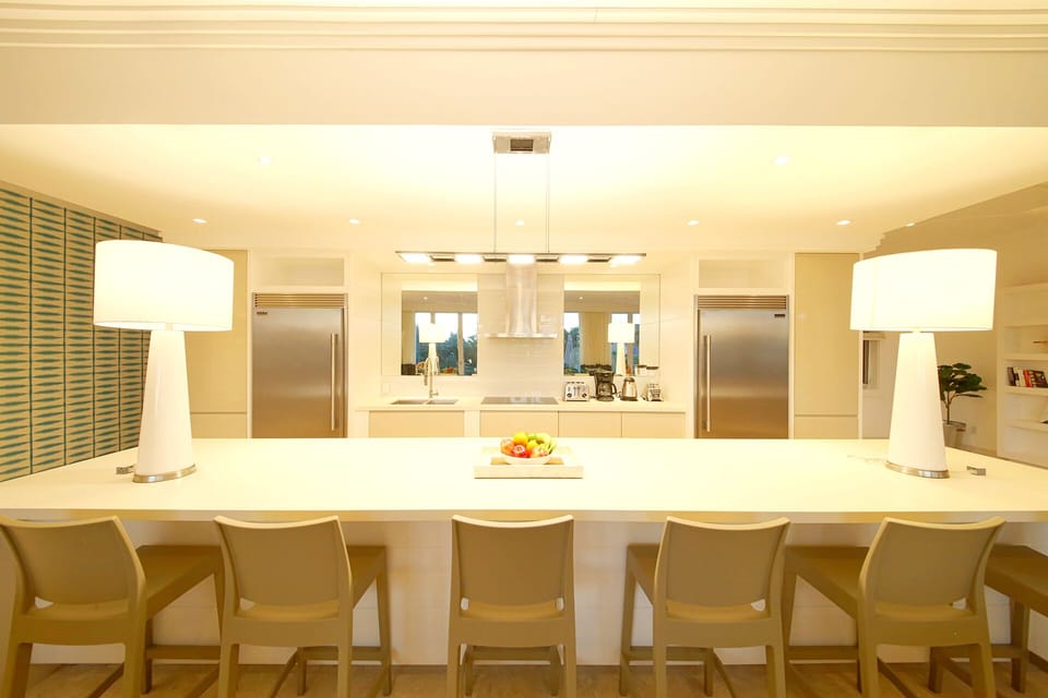 Kitchen island, ideal for catering and socializing
