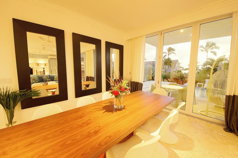 Large dining table