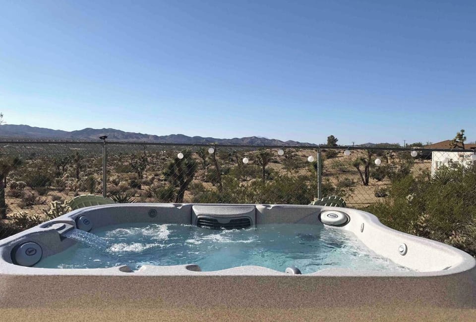 Hot tub - heated to 103
