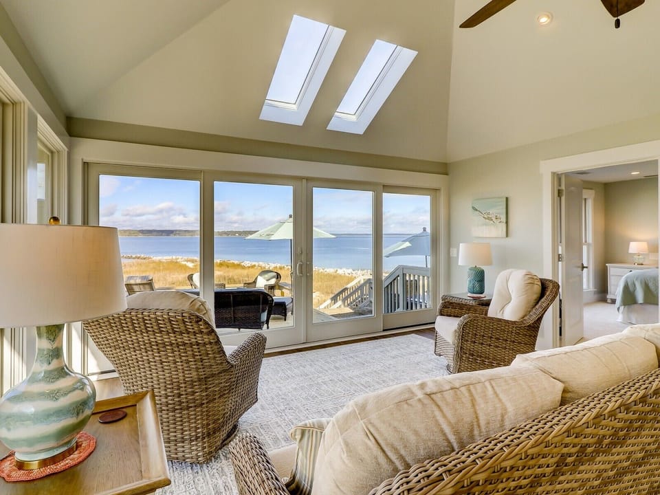 Additional Sitting Area off Living Room at 47 Lands End