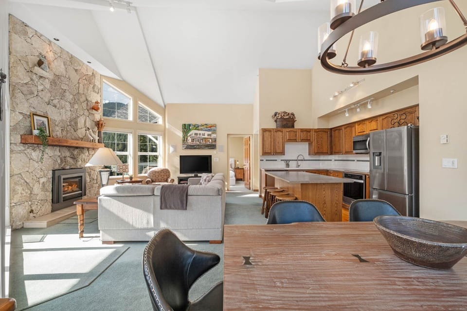 Bright and open concept living area