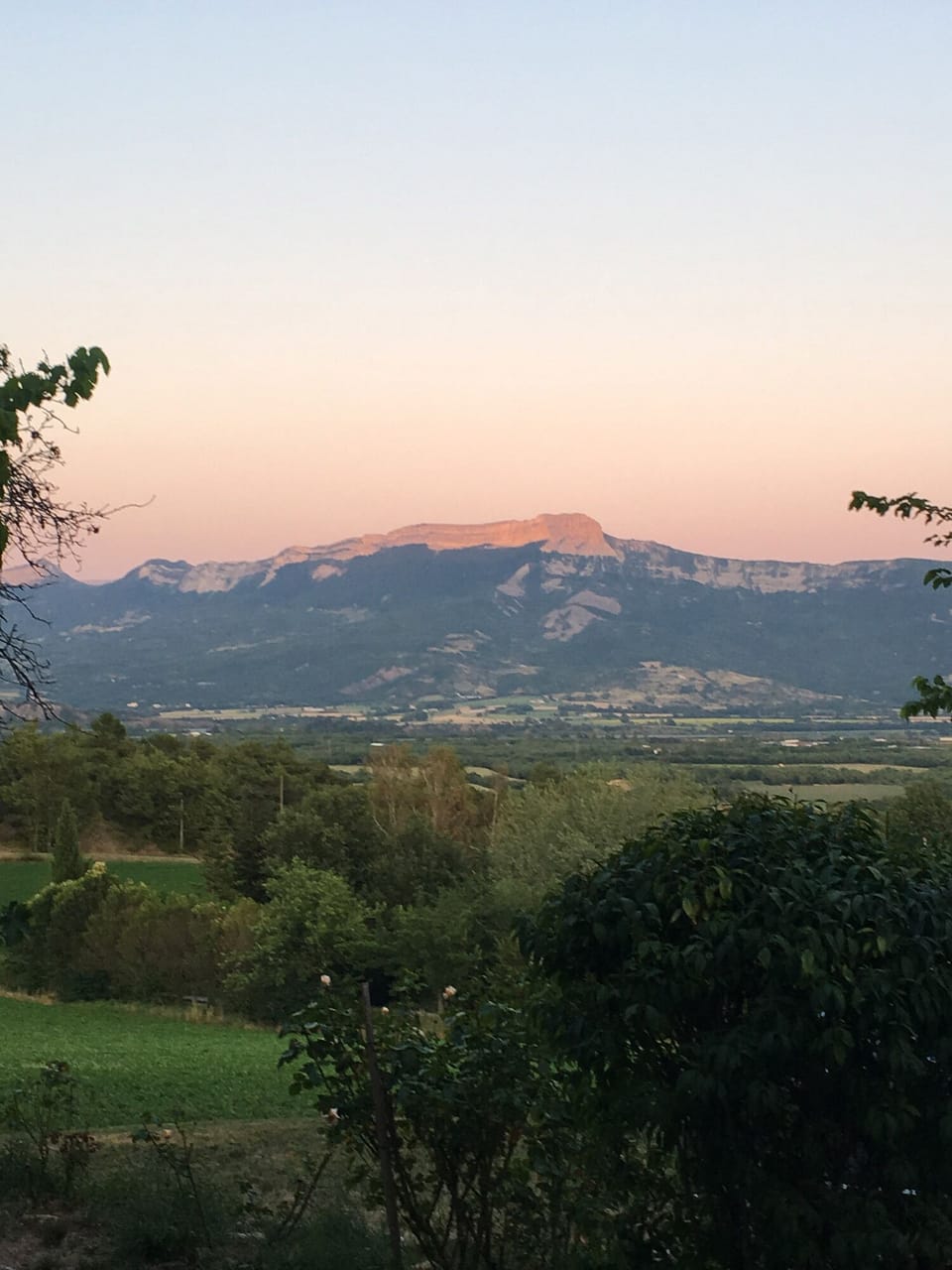 View from Les Silves




