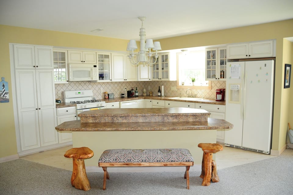 kitchen from living room