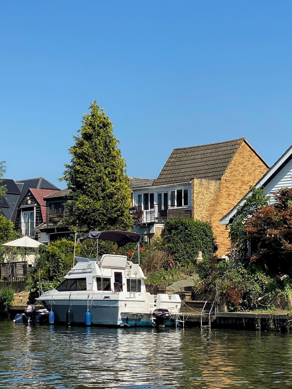 Riverside of house