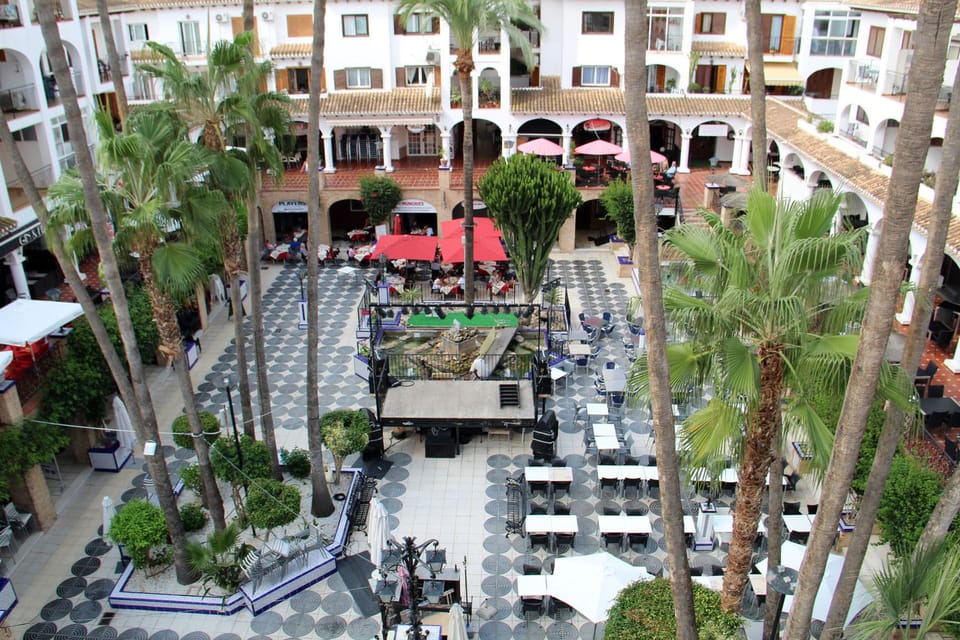 View from the balcony