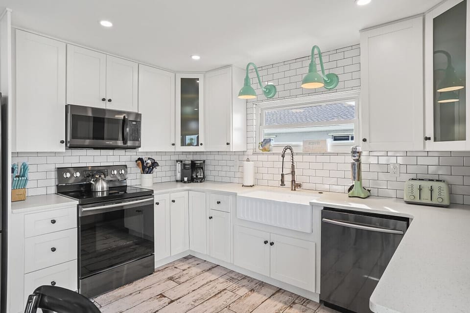 View of the kitchen