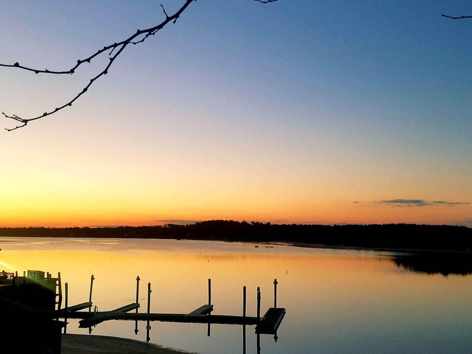 We have beautiful sunrises and sunsets here!