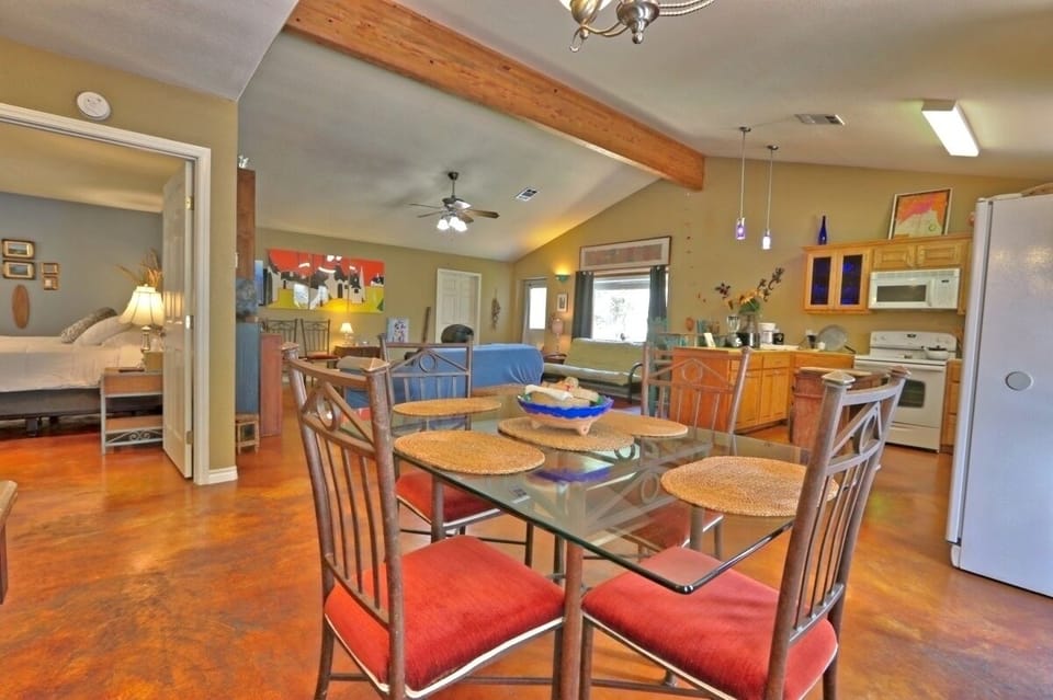 Open concept interior