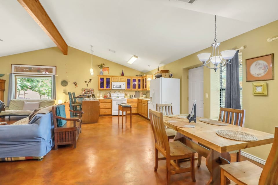 Open concept interior