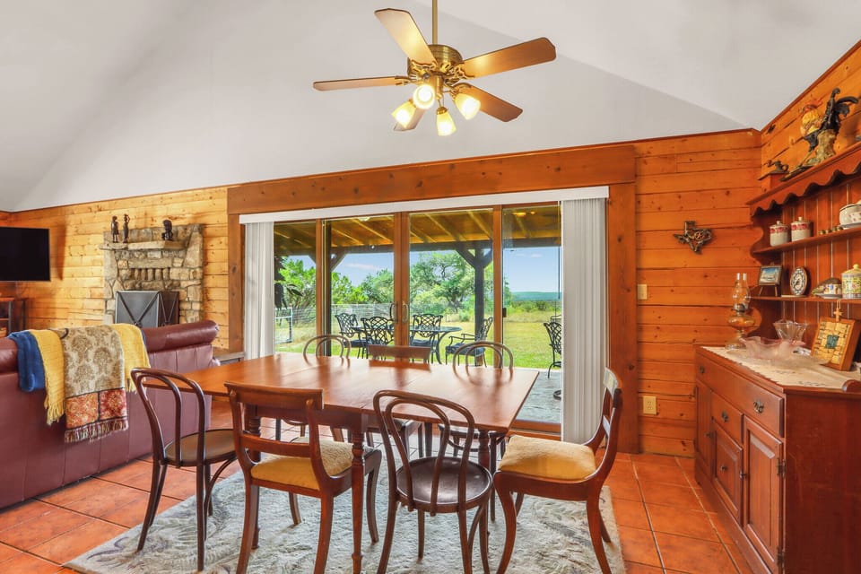 Dining table with plenty of seating