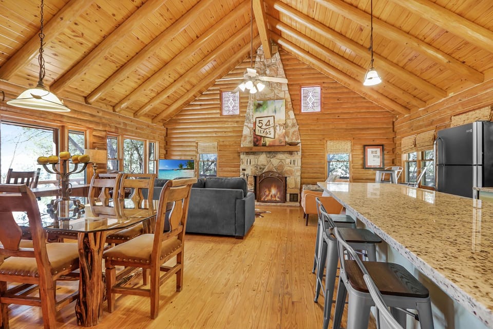 Open concept living space