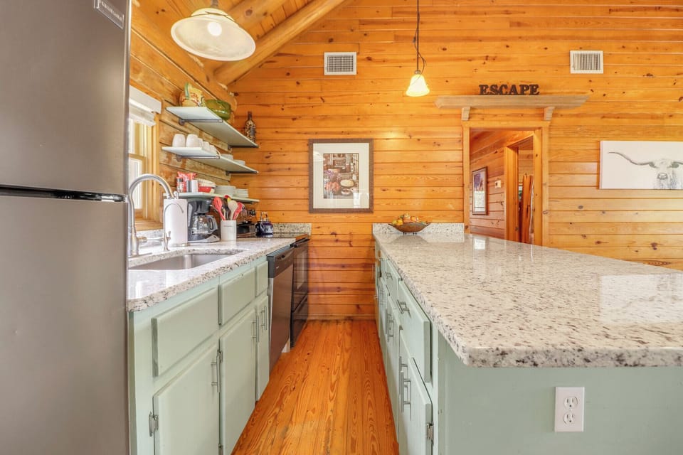 Step into your fully equipped kitchen