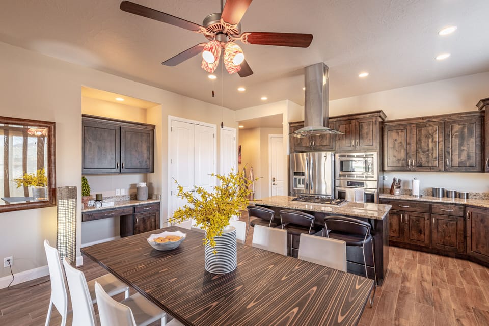 Dining Room - Share memories and stories while enjoying a family style meal around the Dining Table.