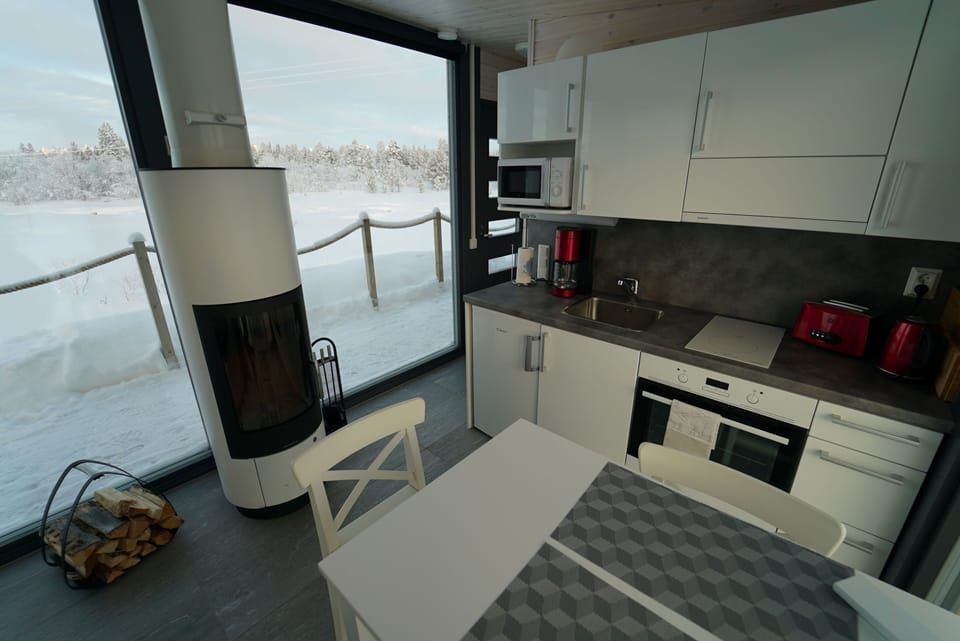 Deluxe Cabin (Halla) | Private kitchen