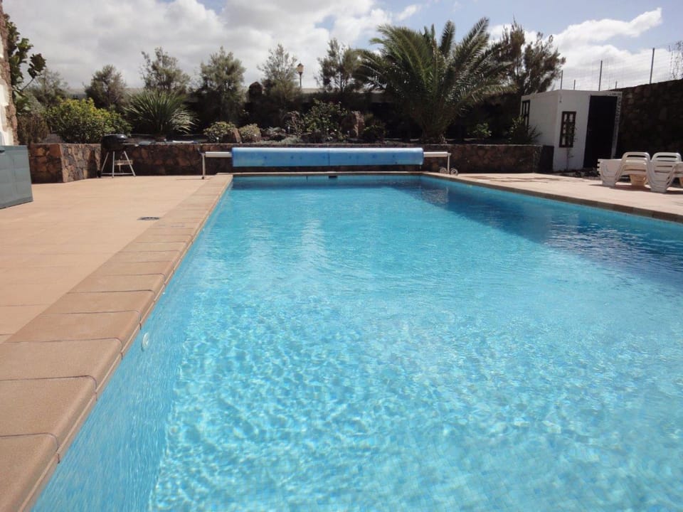 Our secluded pool