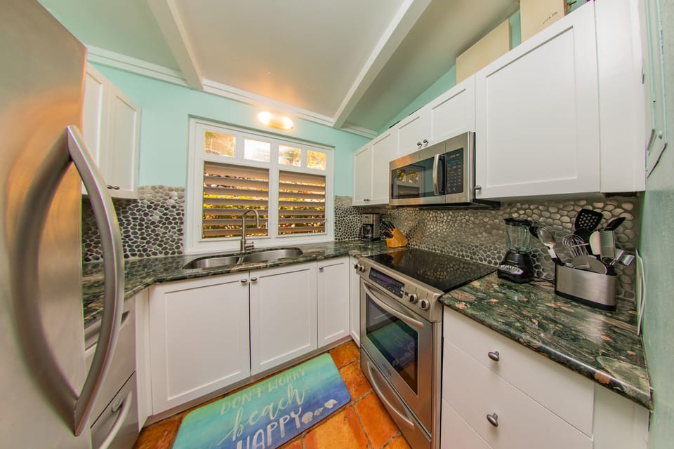 Kitchen with Stainless appliances