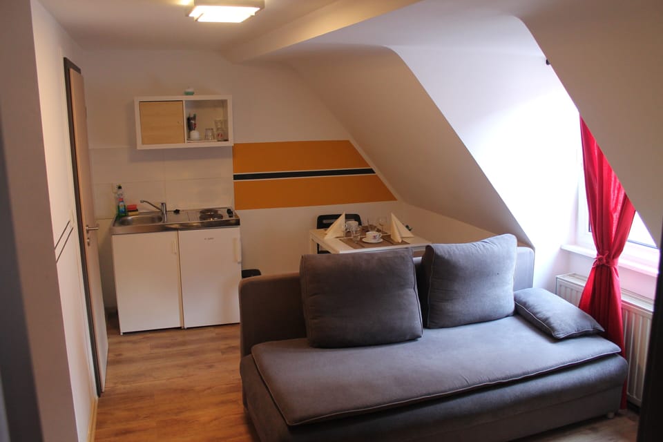 80-cm flat-screen TV with cable channels, TV