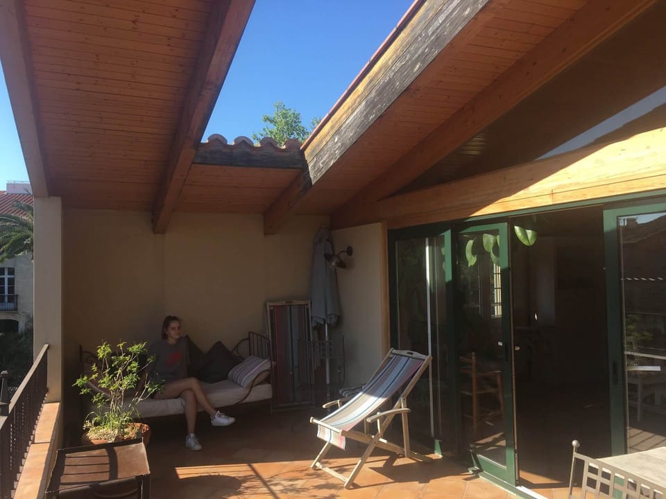 Grande terrasse - barbecue