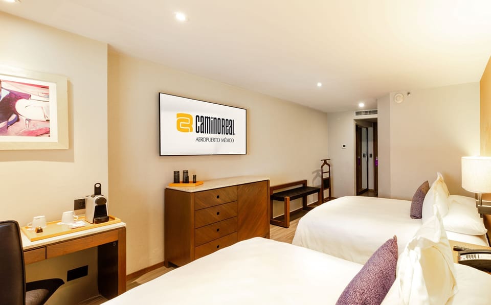 Camino Real Club Double Breakfast Included for Adults only | Premium bedding, in-room safe, desk, blackout drapes
