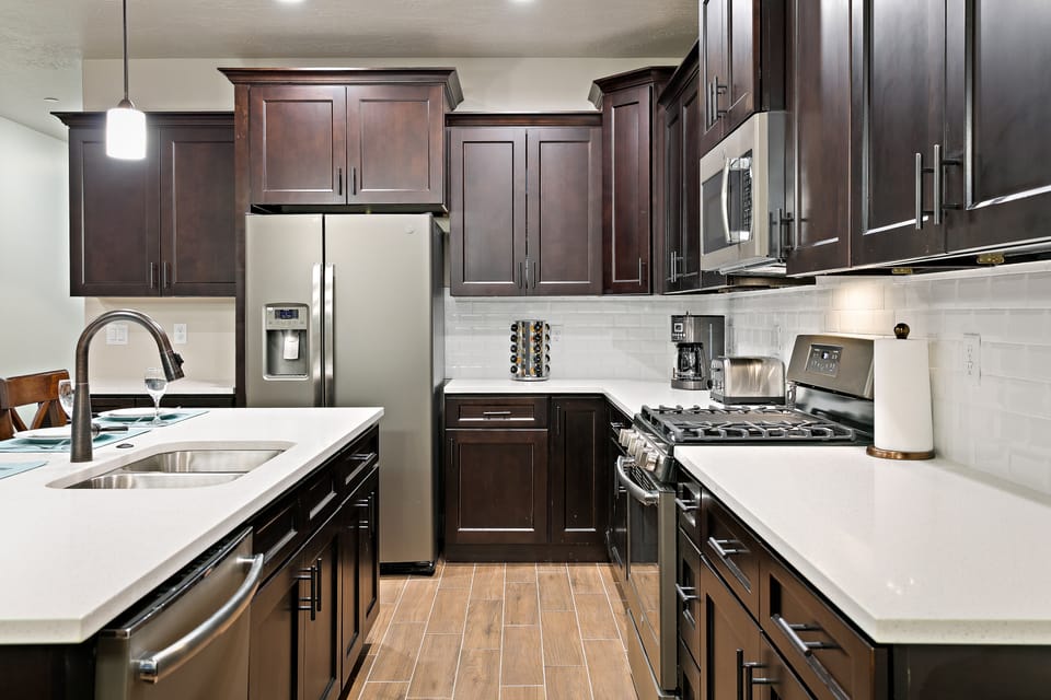 Fully Stocked Kitchen
