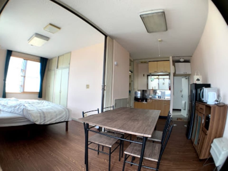 Apartment (201) | Living area | 32-inch flat-screen TV with digital channels, LCD TV, fireplace