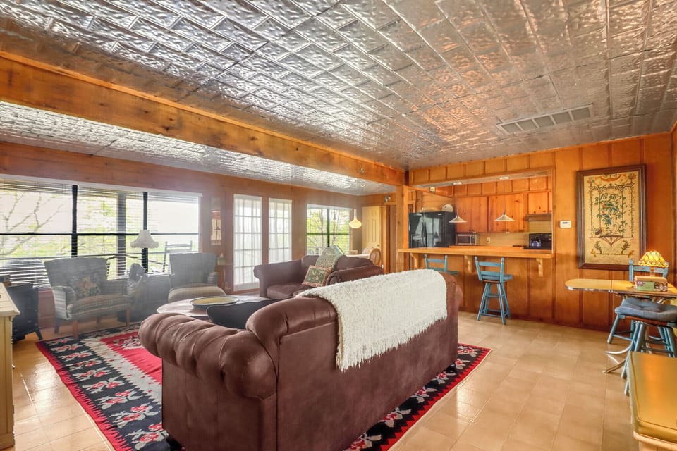 Relax in your spacious open-plan living area