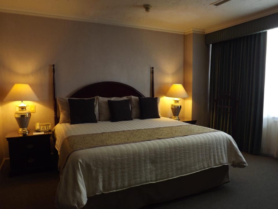 Desk, blackout drapes, free cribs/infant beds, rollaway beds