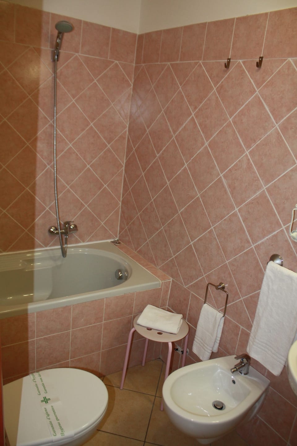 Classic Triple Room | Bathroom | Shower, free toiletries, hair dryer, bidet