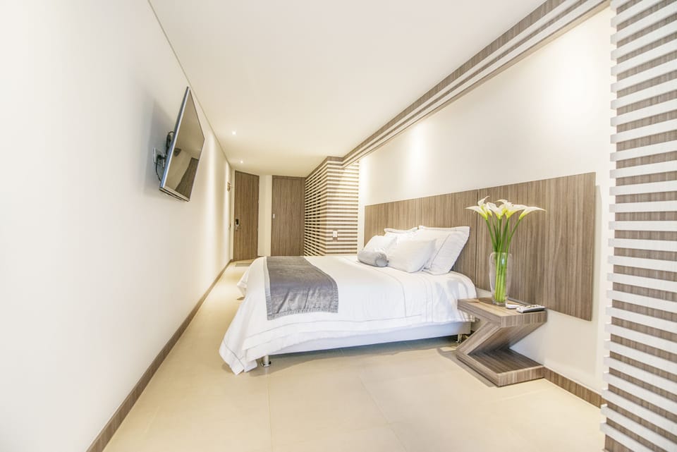 Deluxe Room | Hypo-allergenic bedding, down comforters, minibar, in-room safe