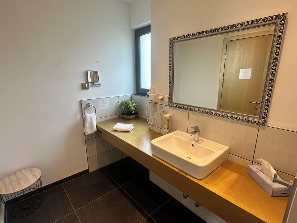 Individually decorated, individually furnished, desk, laptop workspace