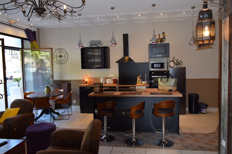 Appartement Deluxe 80m² | Private kitchen | Espresso maker, coffee/tea maker, electric kettle