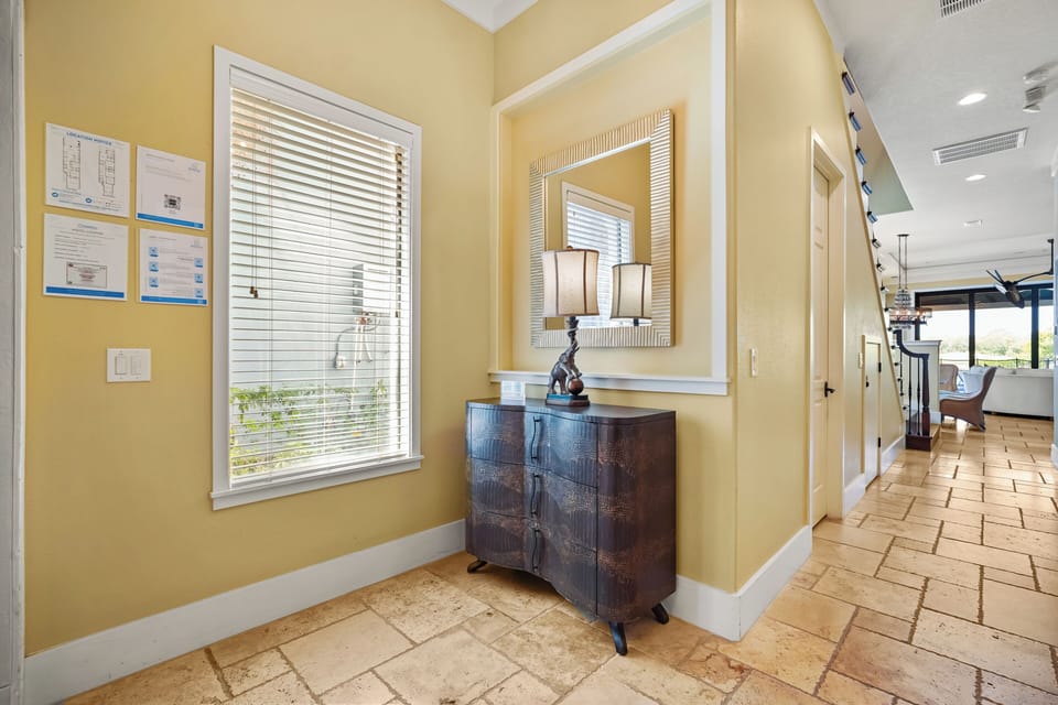 Plenty of space for the whole family to spread out, with curated details like warm stone floors and original artwork that make it feel like home from the moment you walk in.