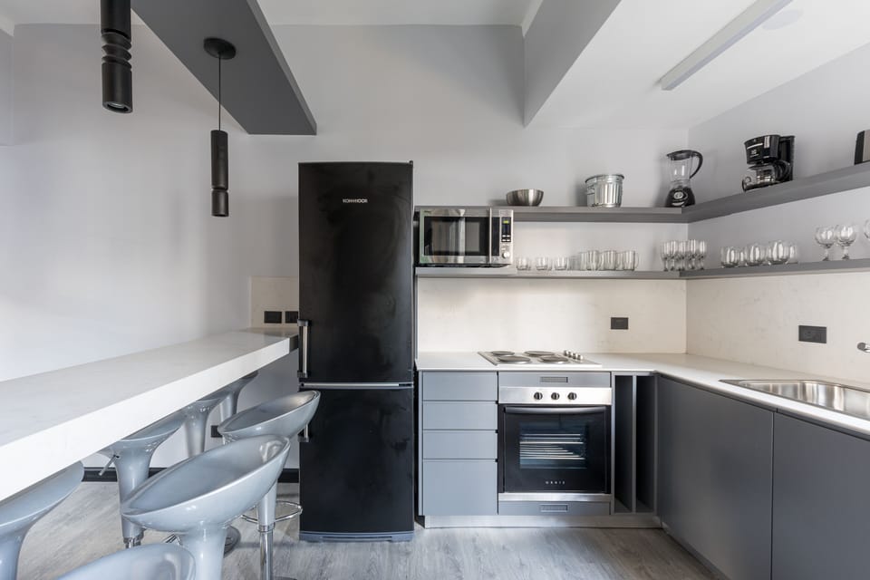 We have everything you may need for a quite night cooking at home.