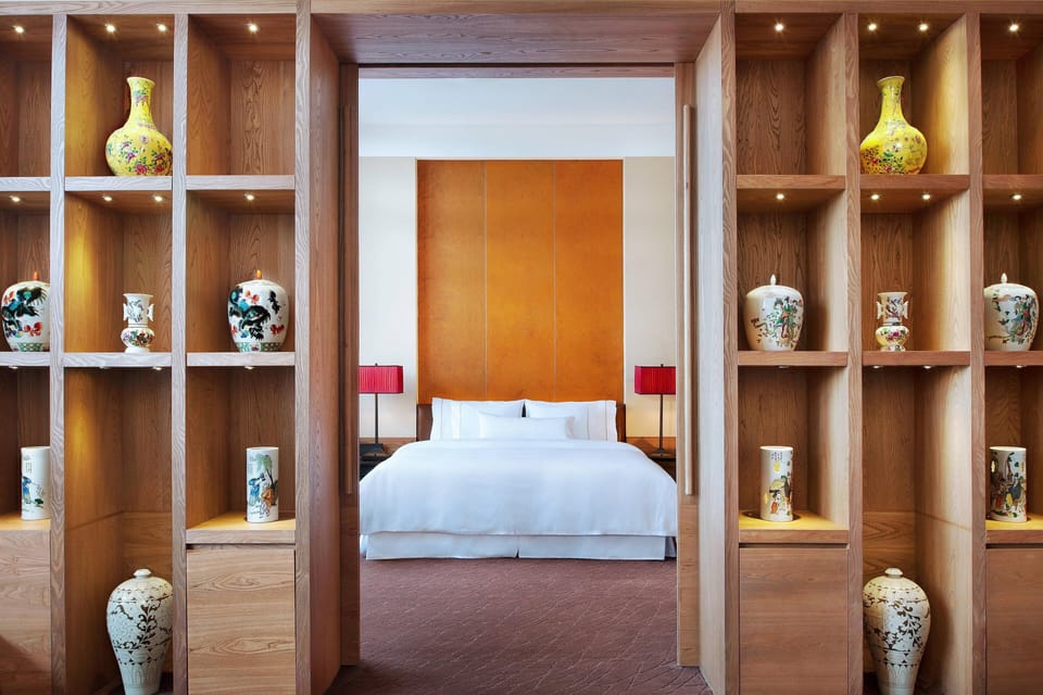 Premium bedding, memory foam beds, minibar, in-room safe