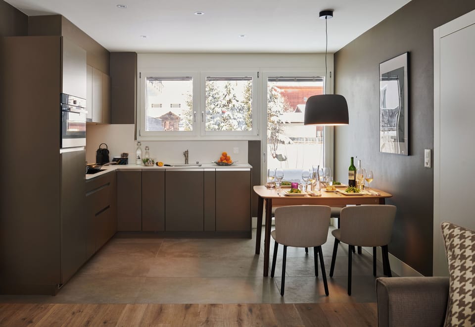 Suite | Private kitchen | Espresso maker, electric kettle