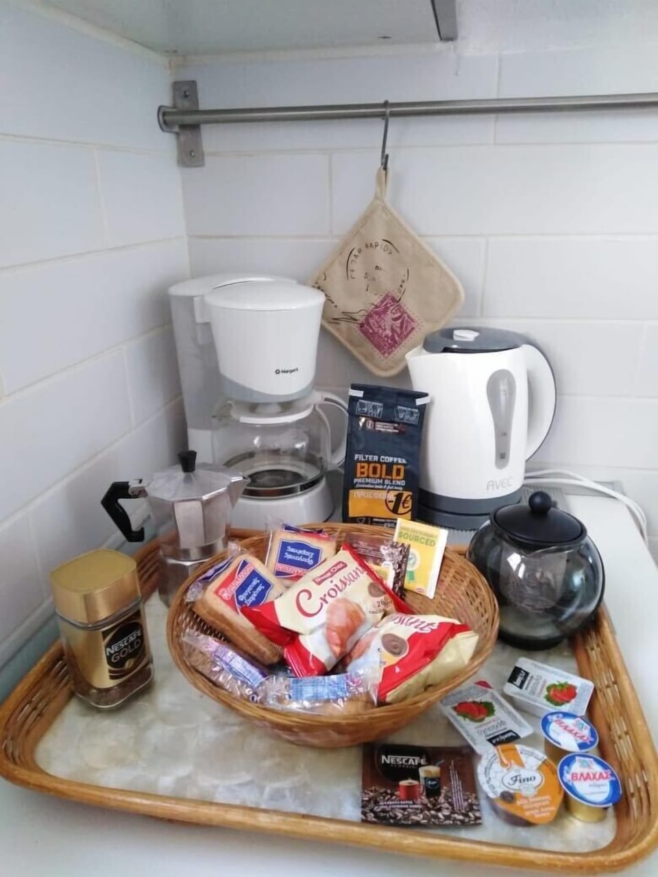 Coffee station of the property – Morning essentials always at hand

